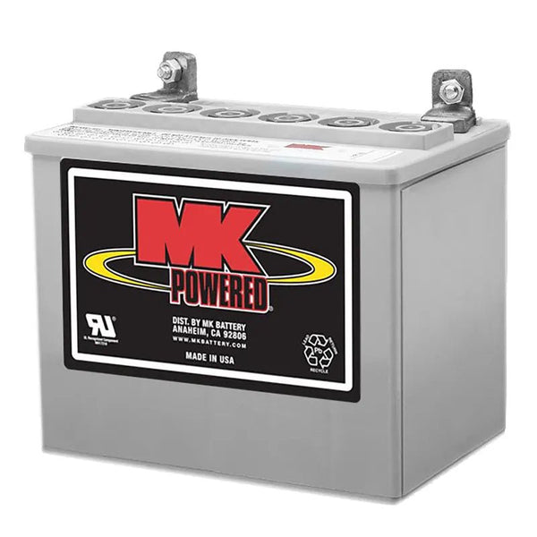 MK Powered 12 Volt 32.5 AH Deep Cycle Sealed AGM Battery 8AU1 East Penn 8AU1