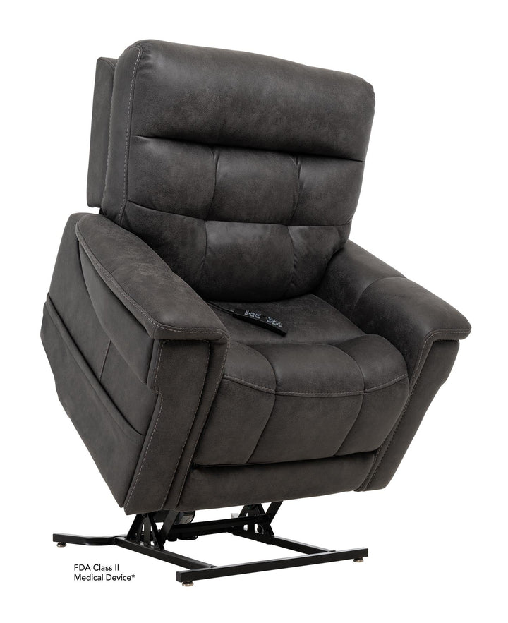 VivaLift! Radiance Power Lift Chair Recliner PLR3955 Pride Mobility Canyon Steel Small