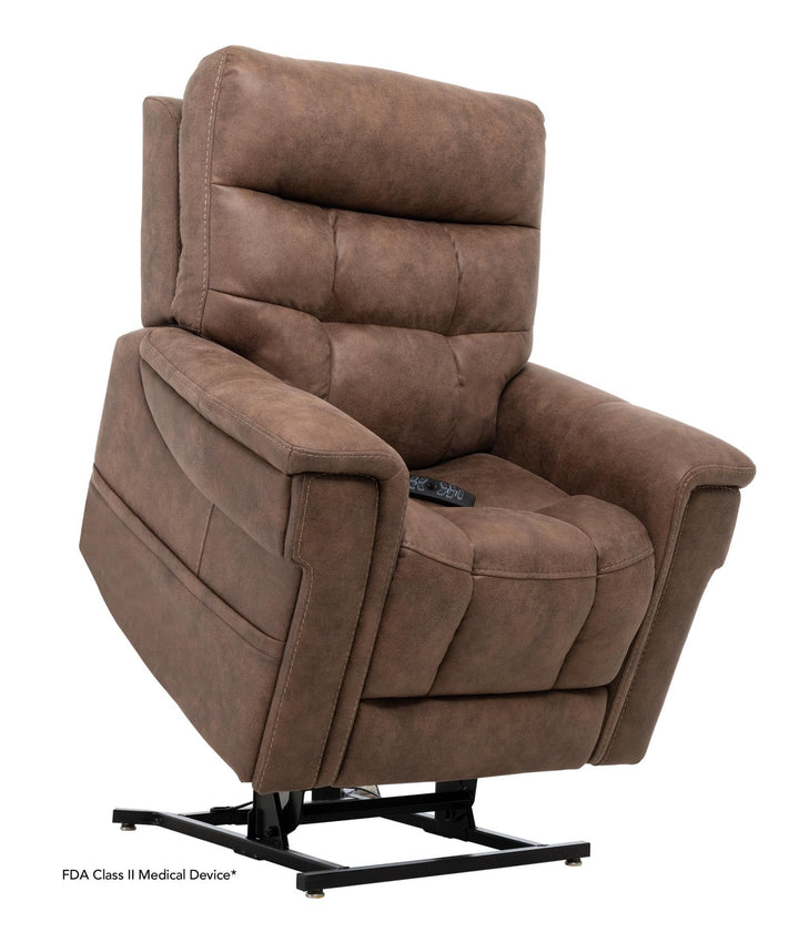 VivaLift! Radiance Power Lift Chair Recliner PLR3955 Pride Mobility Canyon Silt Small