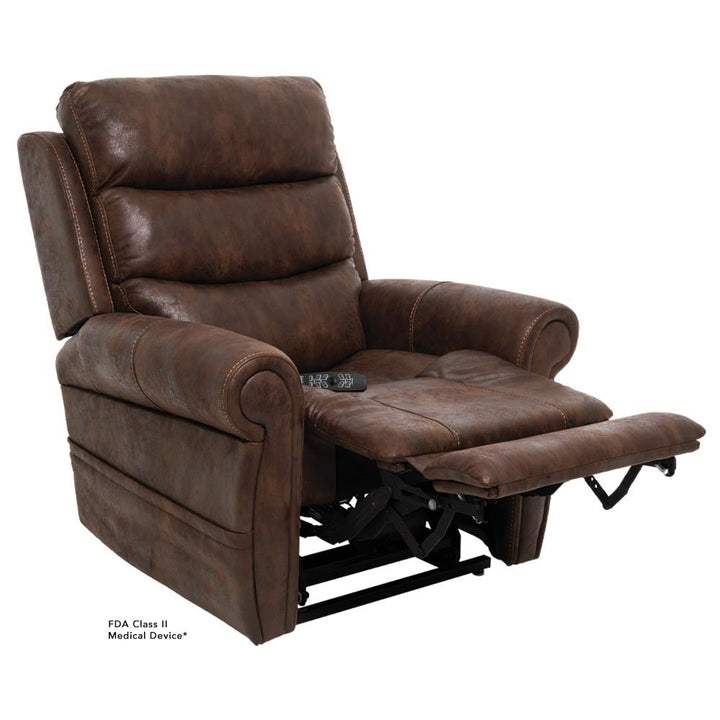 VivaLift! Tranquil 2 Power Lift Chair Recliner PLR-935 Pride Mobility Astro Brown Small
