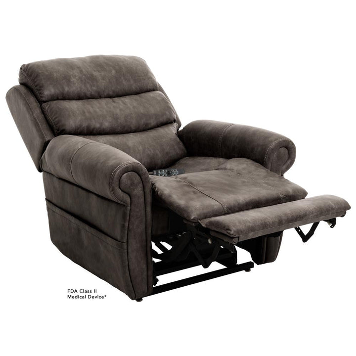 VivaLift! Tranquil 2 Power Lift Chair Recliner PLR-935 Pride Mobility Astro Grey Small