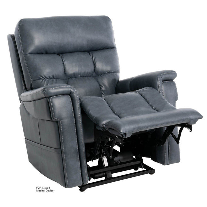 VivaLift! Ultra Power Lift Chair Recliner PLR-4955 Pride Mobility Capriccio Slate Small