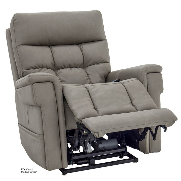 VivaLift! Ultra Power Lift Chair Recliner PLR-4955 Pride Mobility Capriccio Dove Small