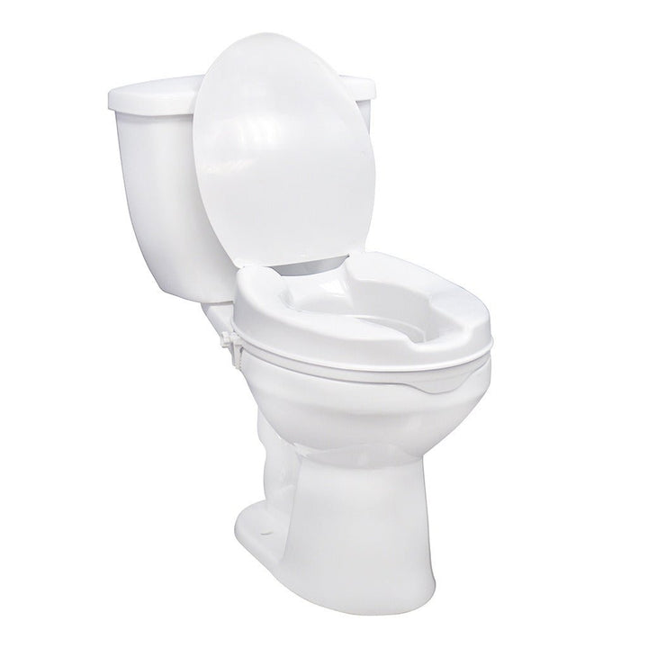 2" Raised Toilet Seat with Lid Drive Medical