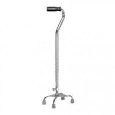 Offset Handle Quad Cane Sommi Medical Equipment DMC10301 - 4 Small Base