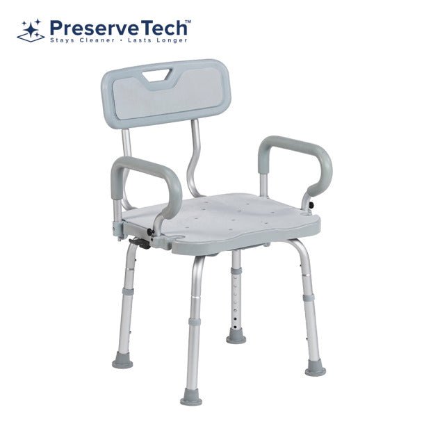 PreserveTech™ 360° Swivel Bath Chair Drive Medical RTL12A001 - GR