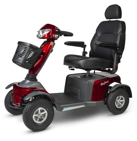 Shoprider Bigfoot S846 - Red - Mobility Scooters - Eclipse Medical