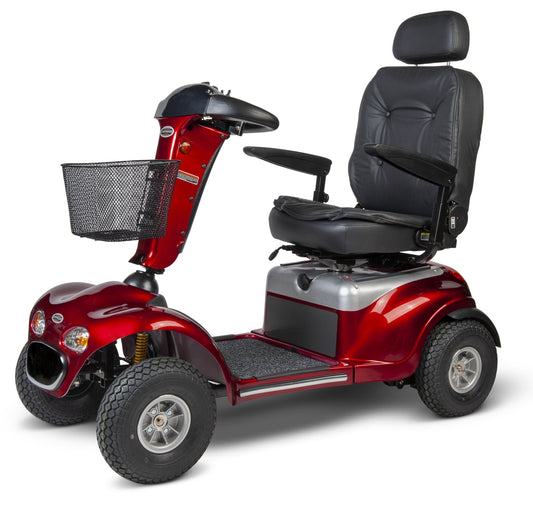 Shoprider Landcruiser 889XLSBN - Red - Mobility Scooters - Eclipse Medical