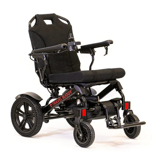 Travel Buggy VISTA - Black - Power Wheelchairs - Travel Buggy